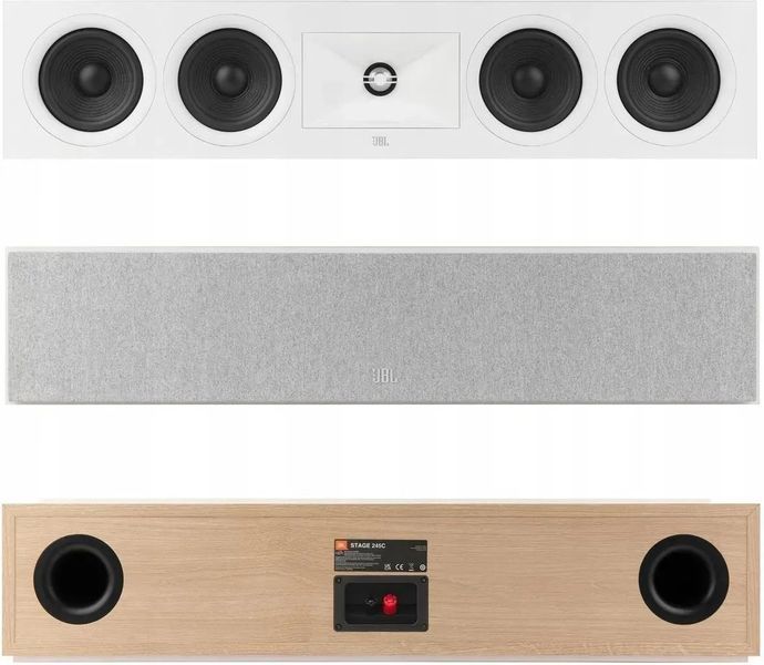 Акустична колонка центрального каналу JBL Stage 245C White (JBL245CWHT) 600997 фото