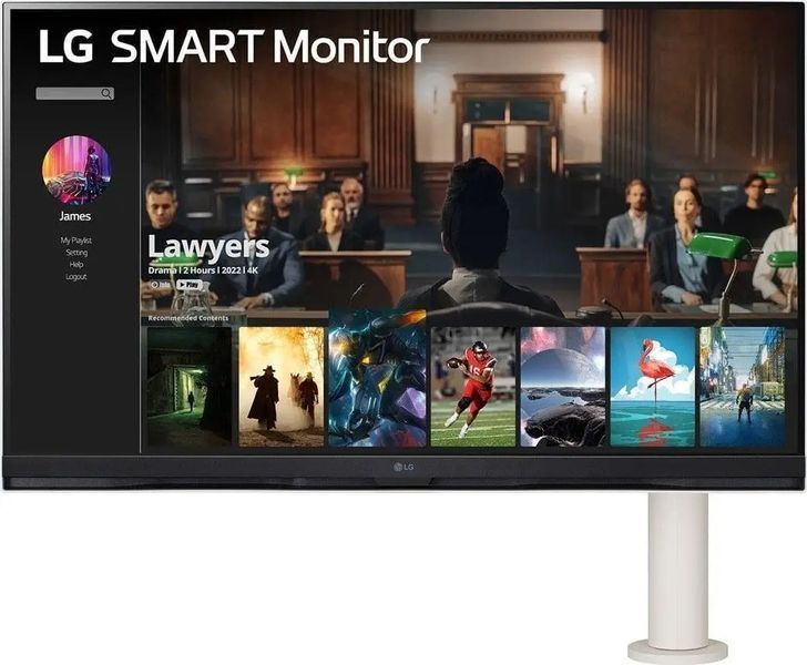 Монітор LG Smart 32SQ780S-W 021609 фото