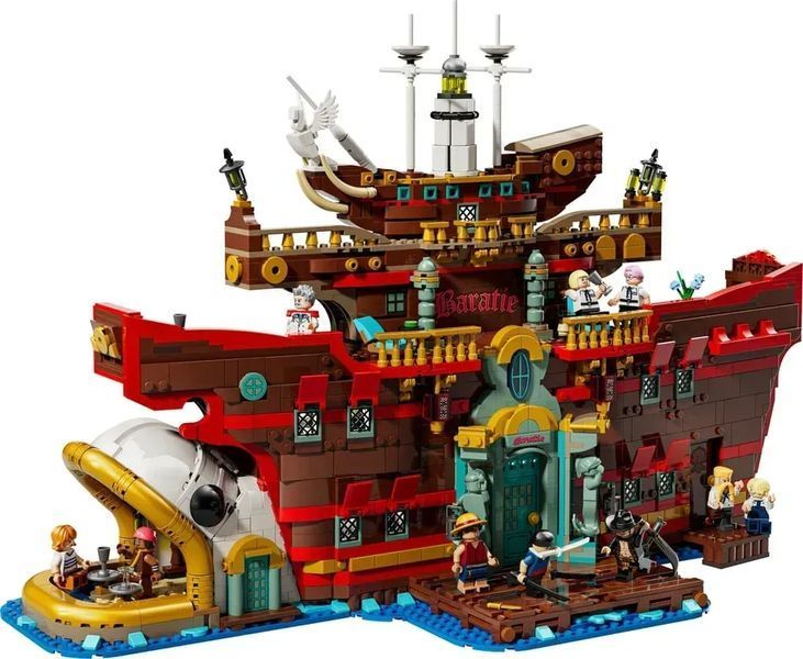 Блоковий конструктор LEGO One Piece Плавучий ресторан Бараті (75640) 613492 фото