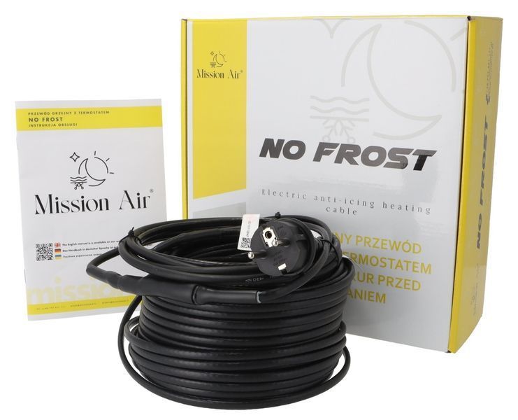 Грійний кабель проти обледеніння зовнішній MISSION AIR No Frost 16 Вт/м 30 м (800 Вт) e2065288 фото