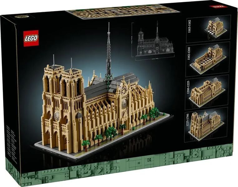 Блочный конструктор LEGO Architecture Собор Парижской Богоматери (21061) 613470 фото