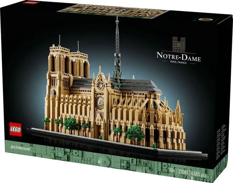 Блочный конструктор LEGO Architecture Собор Парижской Богоматери (21061) 613470 фото