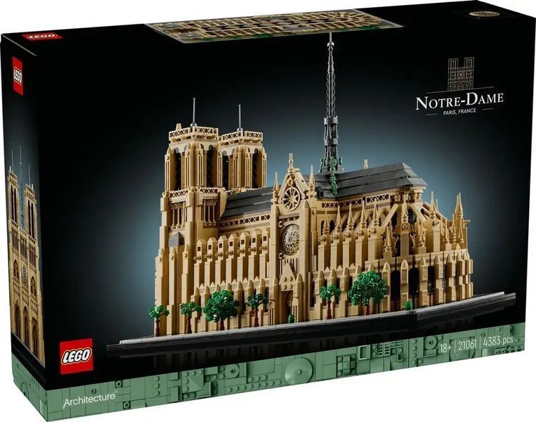 Блочный конструктор LEGO Architecture Собор Парижской Богоматери (21061) 613470 фото