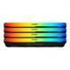 Память для настольных компьютеров Kingston Fury 128 GB (4x32GB) DDR4 3600 MHz Beast RGB Black (KF436C18BB2AK4/128) 033097 фото 2