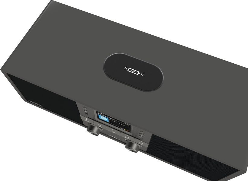 Музична система All-in-one TECHNISAT Digitradio 650 Антрацит, CD/-R/-RW/MP3, Wi-Fi, BT, Тюнер FM/DAB+, Бездротова зарядка 506161 фото