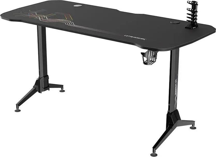 Геймерский игровой стол Ultradesk GRAND Black 320132 фото