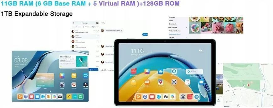 Планшет Doogee T10S 6/128GB LTE Mint Green 609165 фото