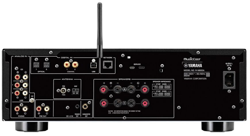 AV-Ресивер Yamaha R-N800A Black 003336 фото