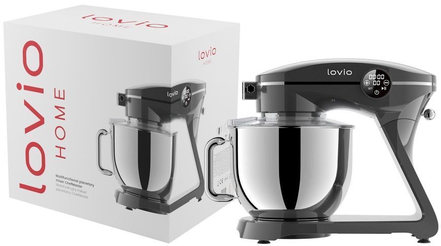 Планетарный кухонный комбайн LOVIO HOME ChefMaster LVSTM03PGY 1800 Вт 2059275 фото