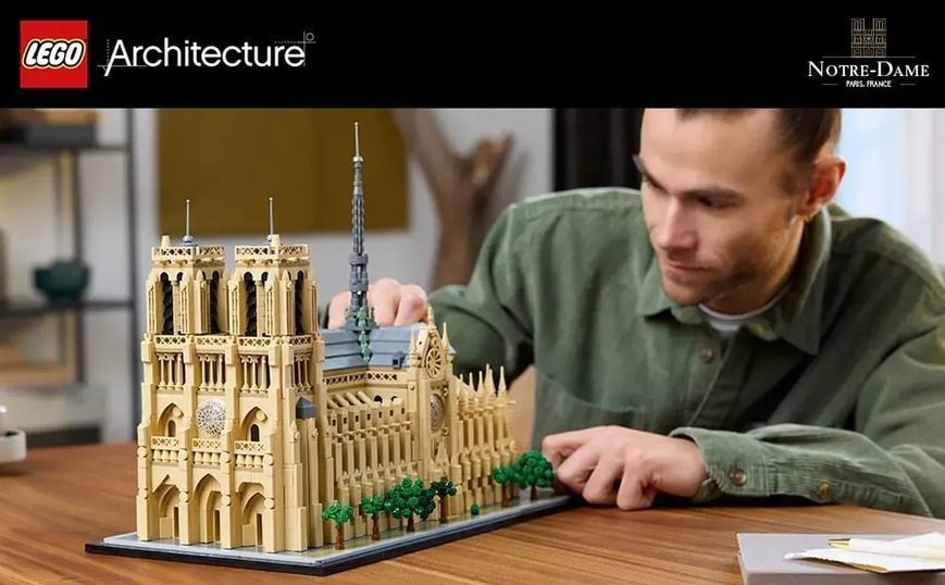 Блочный конструктор LEGO Architecture Собор Парижской Богоматери (21061) 613470 фото