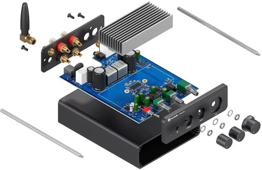 Підсилювач потужності Fosi Audio BT20A Pro Grey 609047 фото