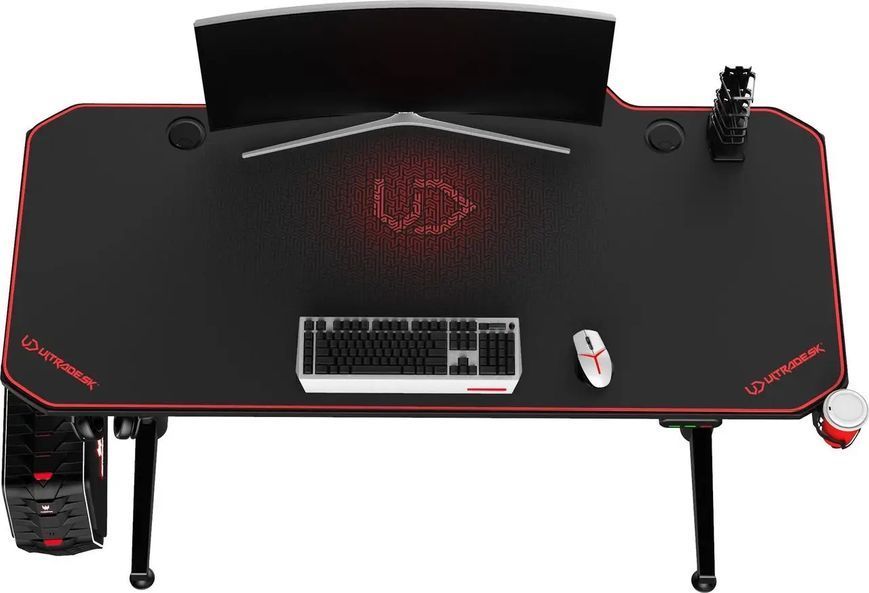 Геймерський ігровий стіл Ultradesk Level (UDESK-LVA-RB) 014282 фото
