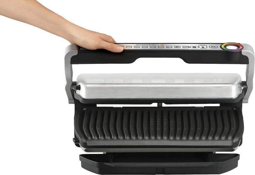 Електрогриль притискний Tefal OptiGrill+ XL GC724D12 012210 фото