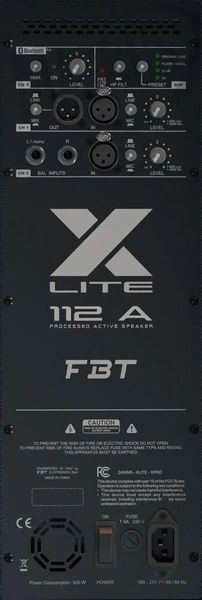 Акустична система FBT X-Lite 115A 601151 фото