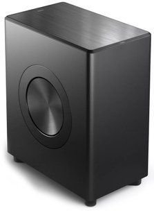 Сабвуфер PHILIPS Fidelio TAFW1/10 Чорний, активний, бездротовий, 210 Вт, закритий тип, 8" перетворювач, дві пасивні мембрани wOOx 486079 фото