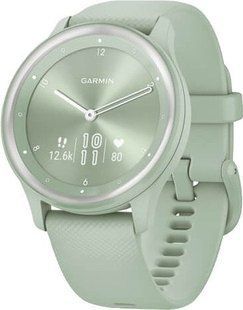 Смарт-годинник Garmin Vivomove Sport Cool Mint Case and S. Band w. Silver Accents (010-02566-03) 035130 фото