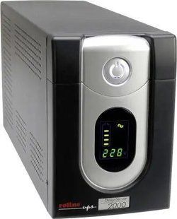 Лінійно-інтерактивний ДБЖ Roline DesignSecure 2000 (19.40.1220) 022402 фото
