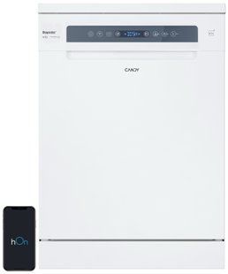 Посудомийна машина CANDY Rapido CF 6B4F0W Wash&dry 35', Speed Drive Inverter, Smart Door - автоматично відчинювані двері, hOn 2058834 фото