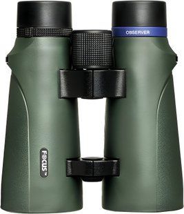 Бінокль FOCUS Observer 8x56, герметична конструкція, 8-кратне збільшення, призма з даховим відбивачем 2018799 фото