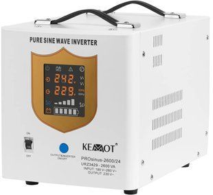 Гібридне ДБЖ/інвертор Kemot PROsinus-2000 1200W (URZ3407) 013550 фото