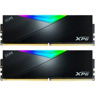 Пам'ять для настільних комп'ютерів ADATA 32 GB (2x16GB) DDR5 6400 MHz XPG Lancer RGB (AX5U6400C3216GDCLARBK) 027800 фото