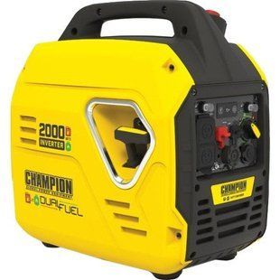 Инверторный комбинированный генератор (газ-бензин) Champion 2200W LPG inverter (92001i-DF-EU) 015296 фото
