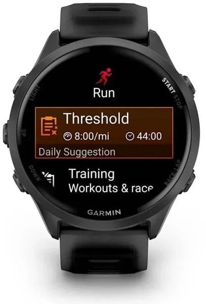Смарт-годинник Garmin Forerunner 570 47mm Slate Gray Aluminum w. Translucent Black/Black Band (010-02971-00/40) 614368 фото