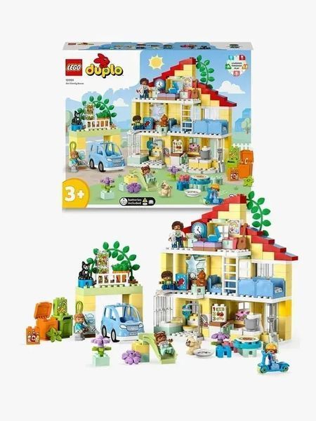 Блочный конструктор LEGO Duplo Семейный дом 3 в 1 (10994) 613390 фото