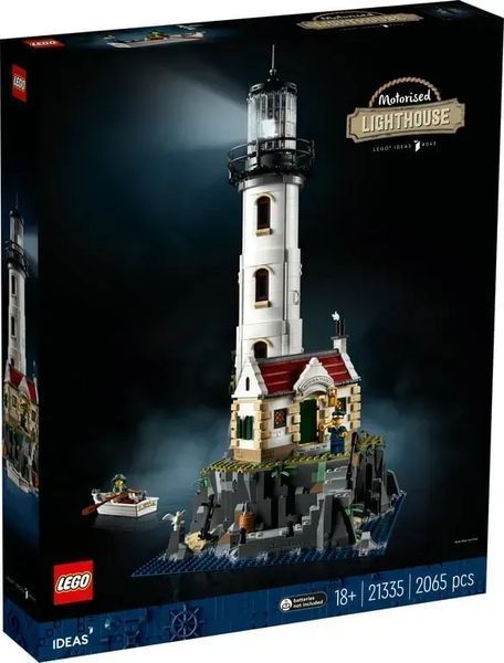 Блочный конструктор LEGO Ideas Моторизованный маяк (21335) 613510 фото
