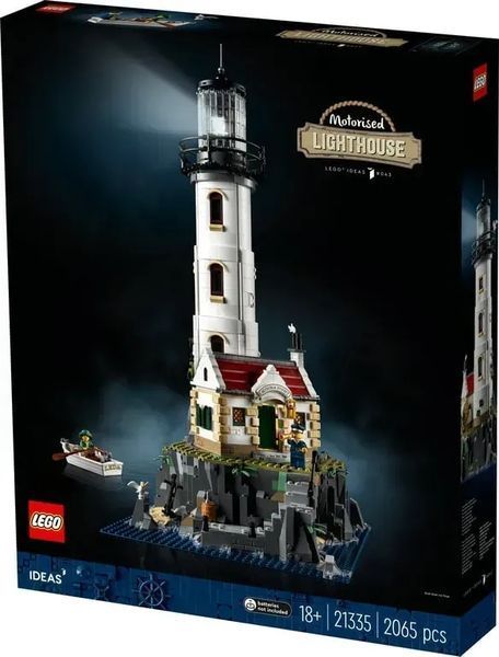 Блочный конструктор LEGO Ideas Моторизованный маяк (21335) 613510 фото
