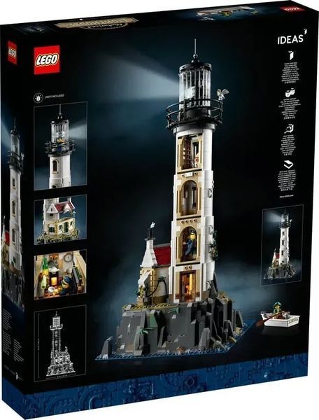 Блочный конструктор LEGO Ideas Моторизованный маяк (21335) 613510 фото