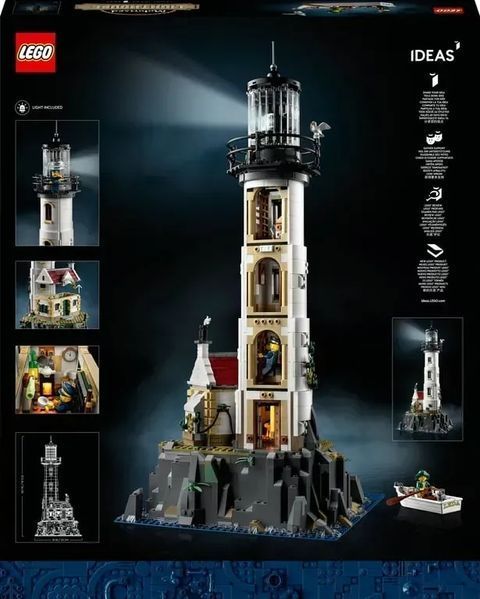 Блочный конструктор LEGO Ideas Моторизованный маяк (21335) 613510 фото