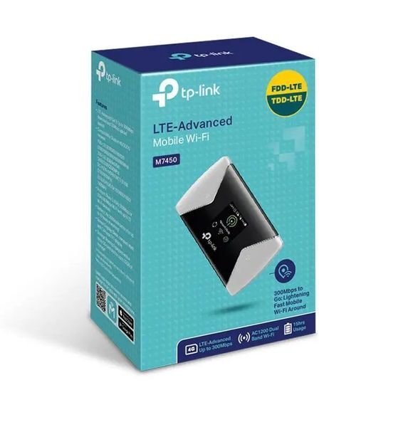Модем 4G / 3G + Wi-Fi роутер TP-Link M7450 022590 фото