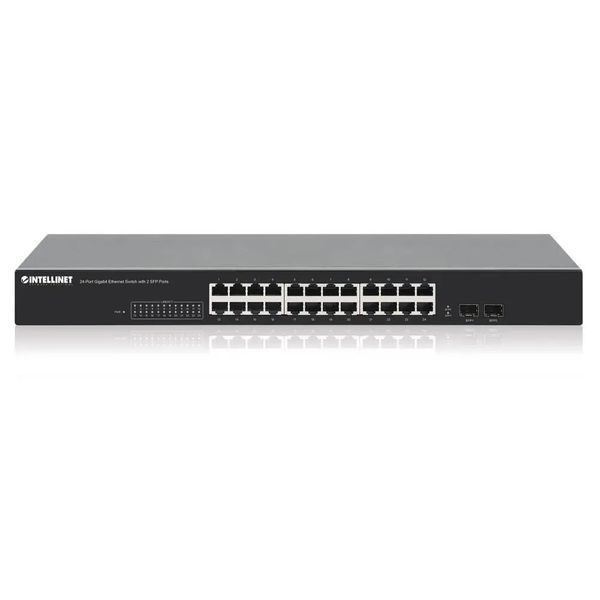 Комутатор некерований Intellinet IES-24G02B (561877) 018110 фото