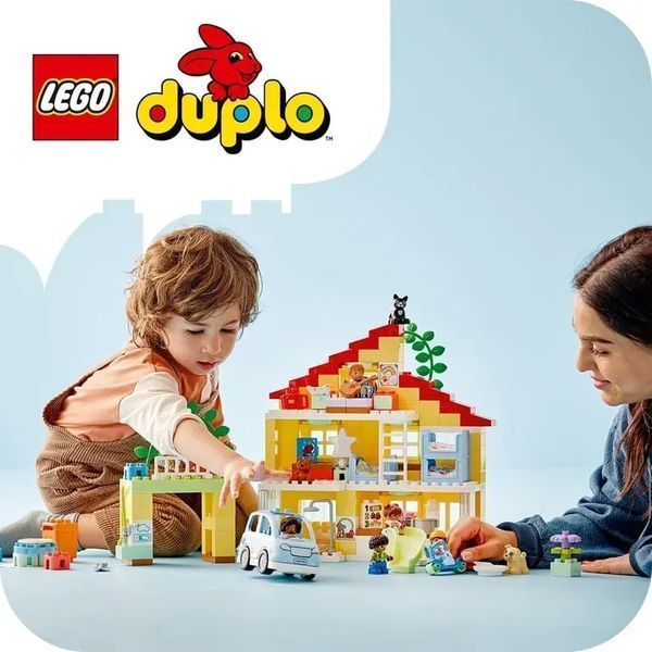 Блочный конструктор LEGO Duplo Семейный дом 3 в 1 (10994) 613390 фото