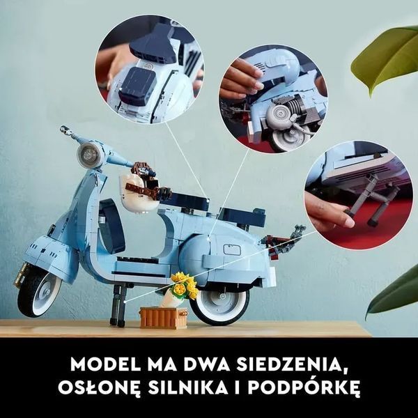 Авто-конструктор LEGO Icons Vespa 125 (10298) 613350 фото