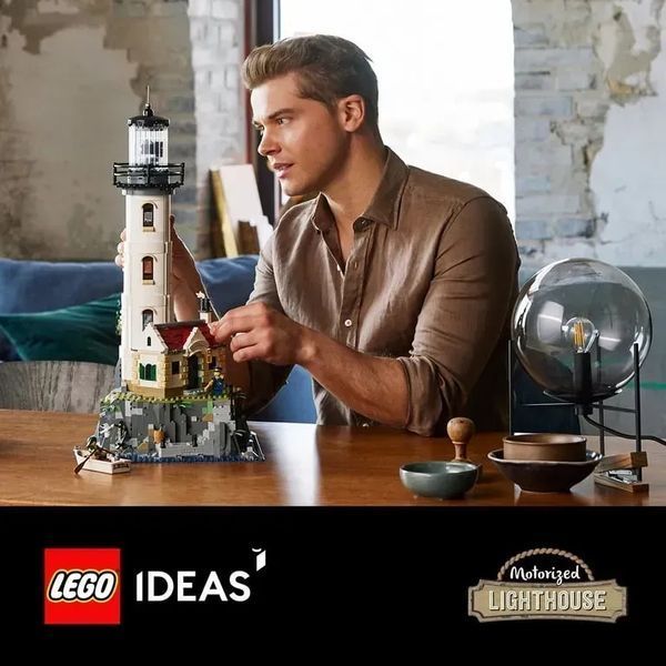 Блочный конструктор LEGO Ideas Моторизованный маяк (21335) 613510 фото