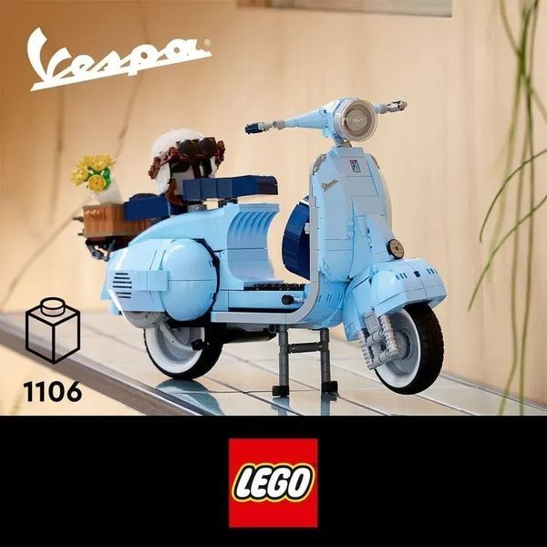 Авто-конструктор LEGO Icons Vespa 125 (10298) 613350 фото