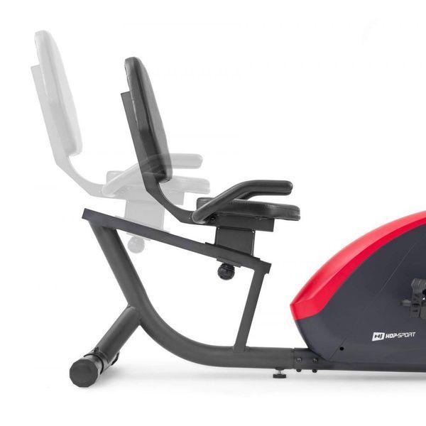 Велотренажер магнитный Hop-Sport HS-035L Solo Red (5902308219205) 009989 фото