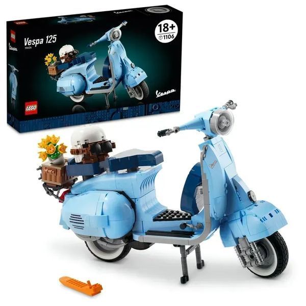 Авто-конструктор LEGO Icons Vespa 125 (10298) 613350 фото