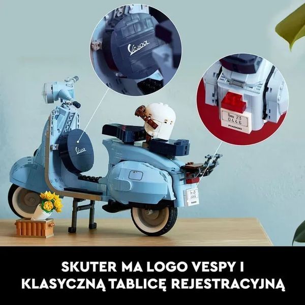 Авто-конструктор LEGO Icons Vespa 125 (10298) 613350 фото