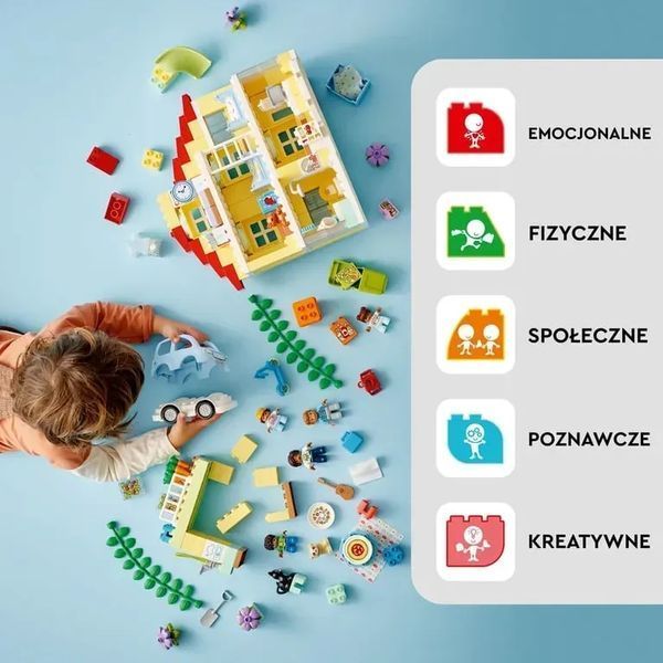 Блочный конструктор LEGO Duplo Семейный дом 3 в 1 (10994) 613390 фото