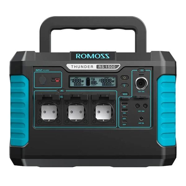 Зарядна станція Romoss RS1500 (RS1500-2B2-G153H) 502687 фото