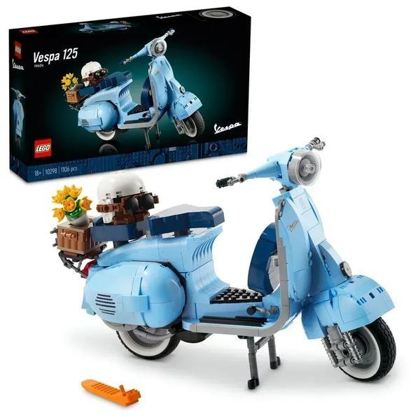 Авто-конструктор LEGO Icons Vespa 125 (10298) 613350 фото