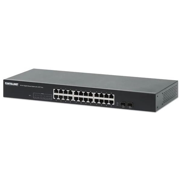 Комутатор некерований Intellinet IES-24G02B (561877) 018110 фото
