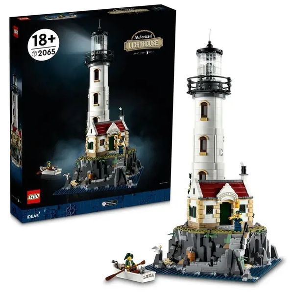 Блочный конструктор LEGO Ideas Моторизованный маяк (21335) 613510 фото
