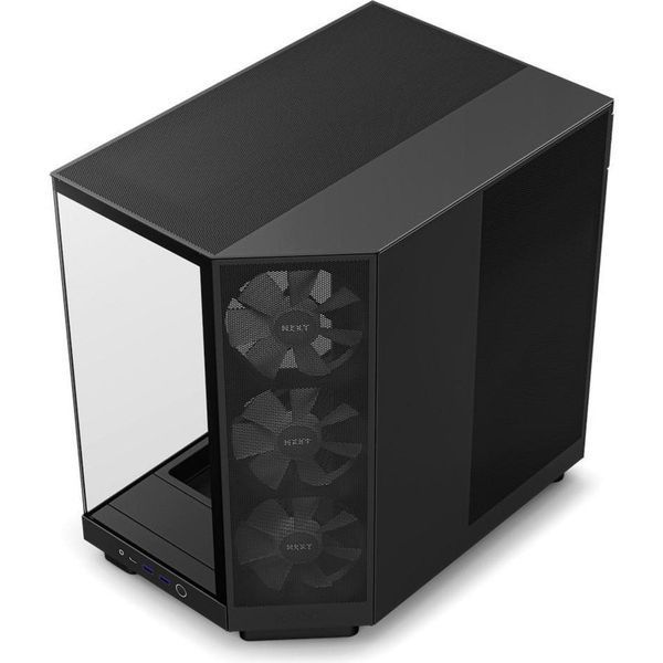 Корпус NZXT H6 FLOW RGB ALL Black (CC-H61FB-R1) 018443 фото