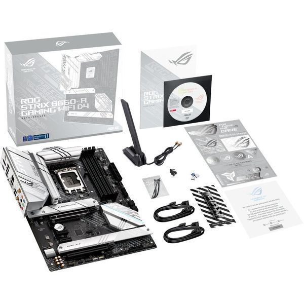 Материнська плата ASUS ROG STRIX B660-A GAMING WIFI D4 (90MB18S0-M0EAY0) 022828 фото