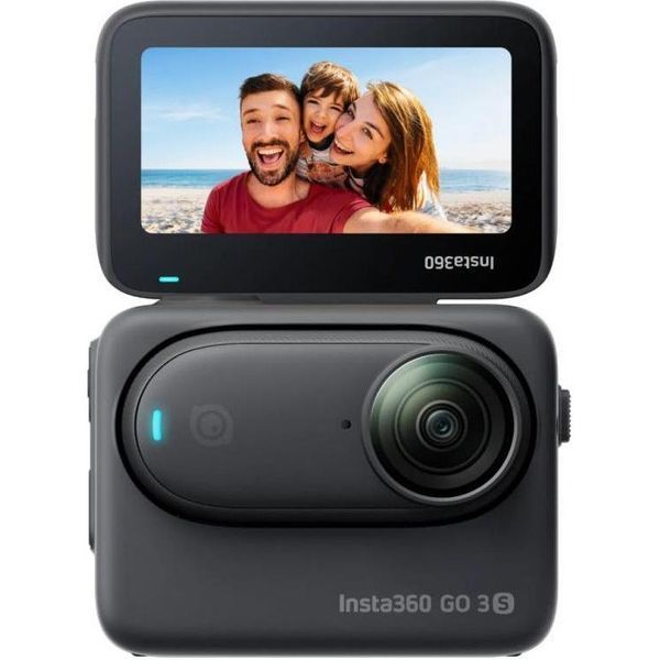 Экшн-камера Insta360 GO 3S 4K Standard Bundle 128GB Black (CINSAATA_GO3S13) 014408 фото