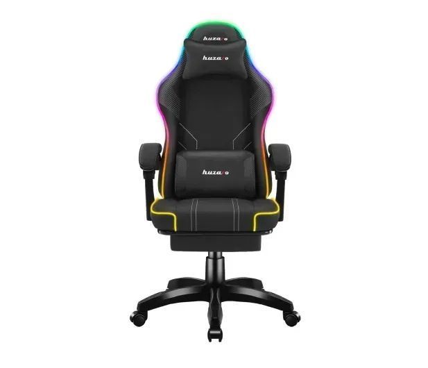 Комп'ютерне крісло для геймера Huzaro Force 3.7 RGB Black 615250 фото